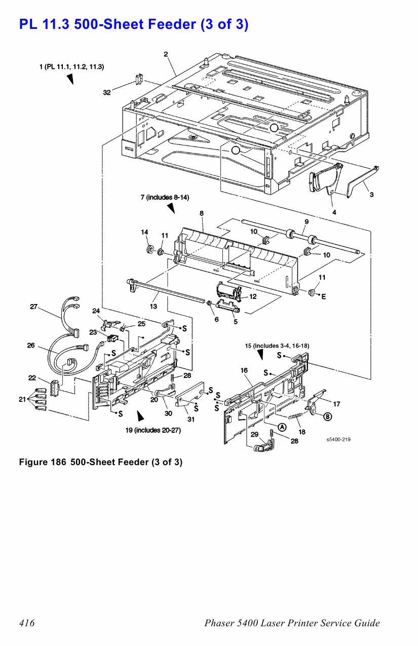 Xerox Phaser 5400 Parts List Manual-5